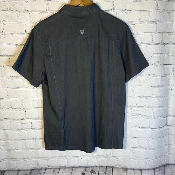 Kuhl Men's Casual Button Down Shirt - Dark Gray - Picture 5 of 9